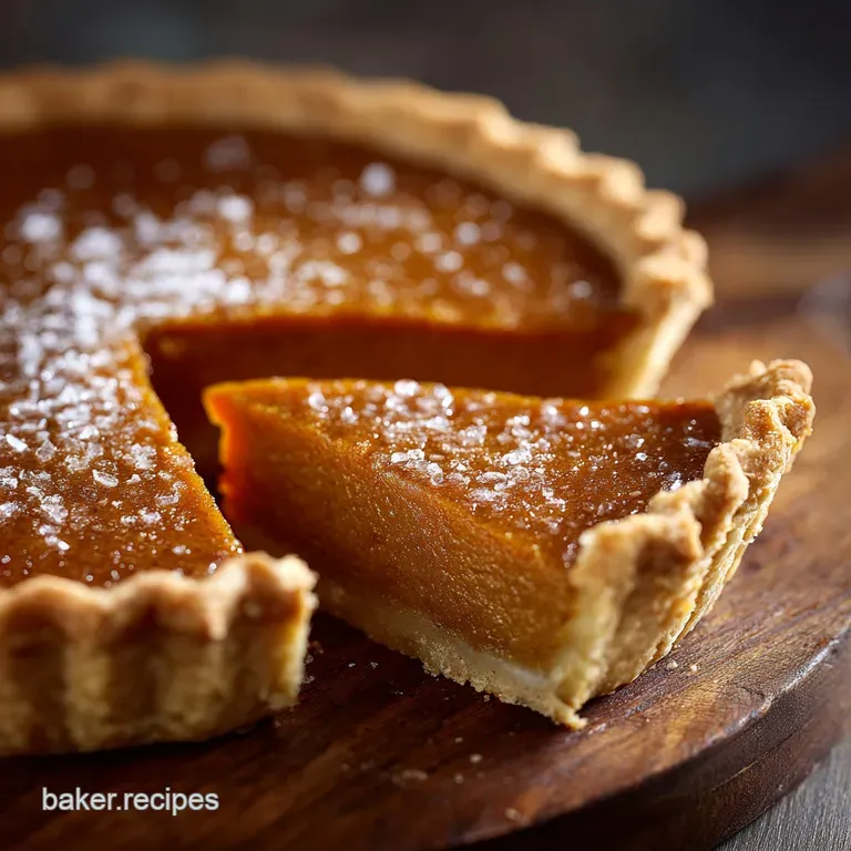 Pumpkin Pie: The Chefs Classic Recipe with Flaky Crust and Spiced Filling