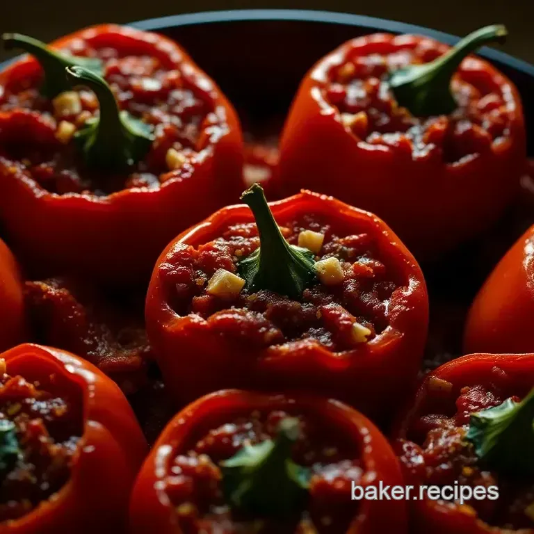 Classic Italian Stuffed Peppers