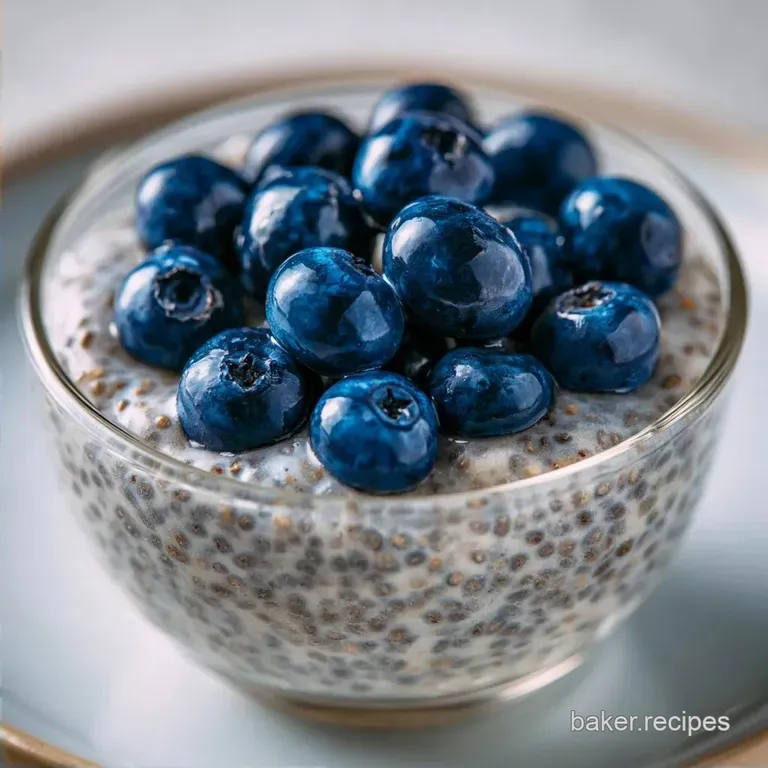 Classic Milk Chia Pudding with Almond Milk