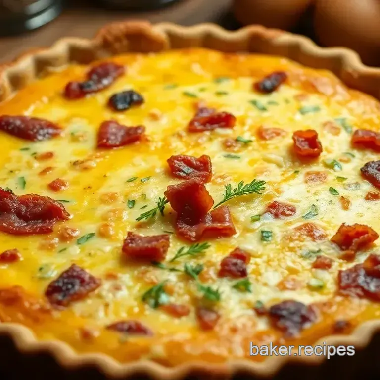 Classic Quiche Lorraine: A French Delight