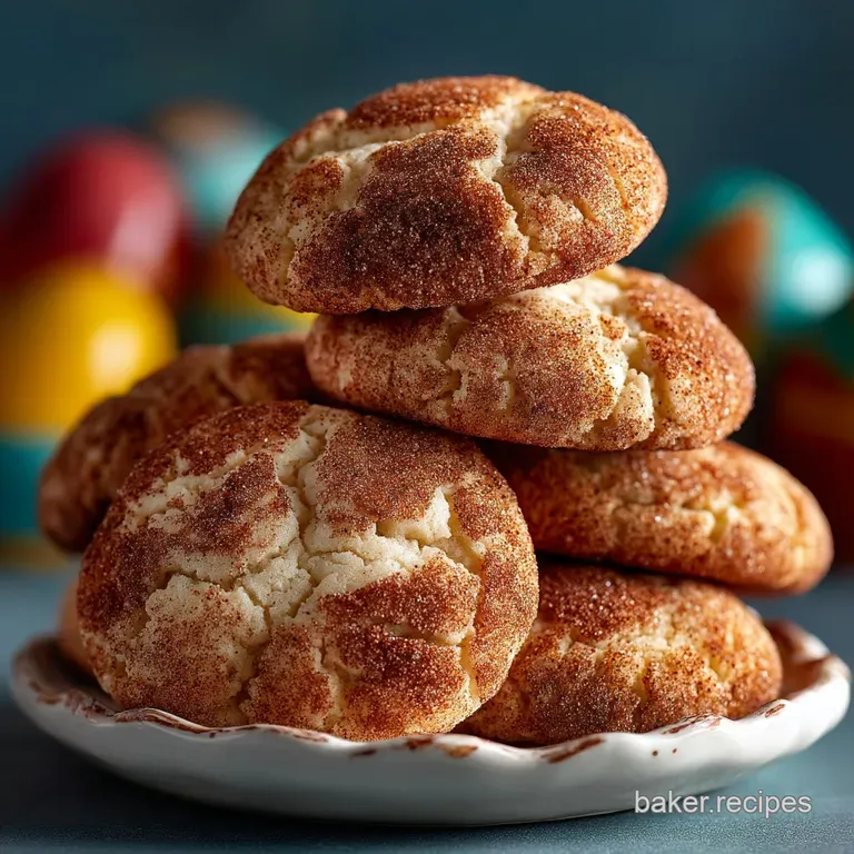 Snickerdoodle Cookies: Soft Tangy Perfect presentation
