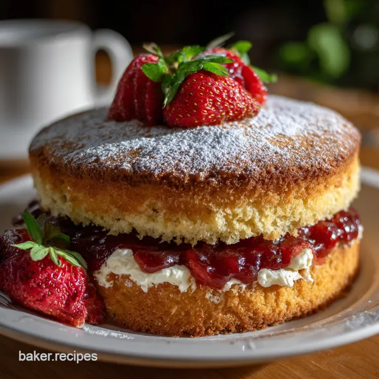 Cake Baking: Perfect Victoria Sponge Technique presentation