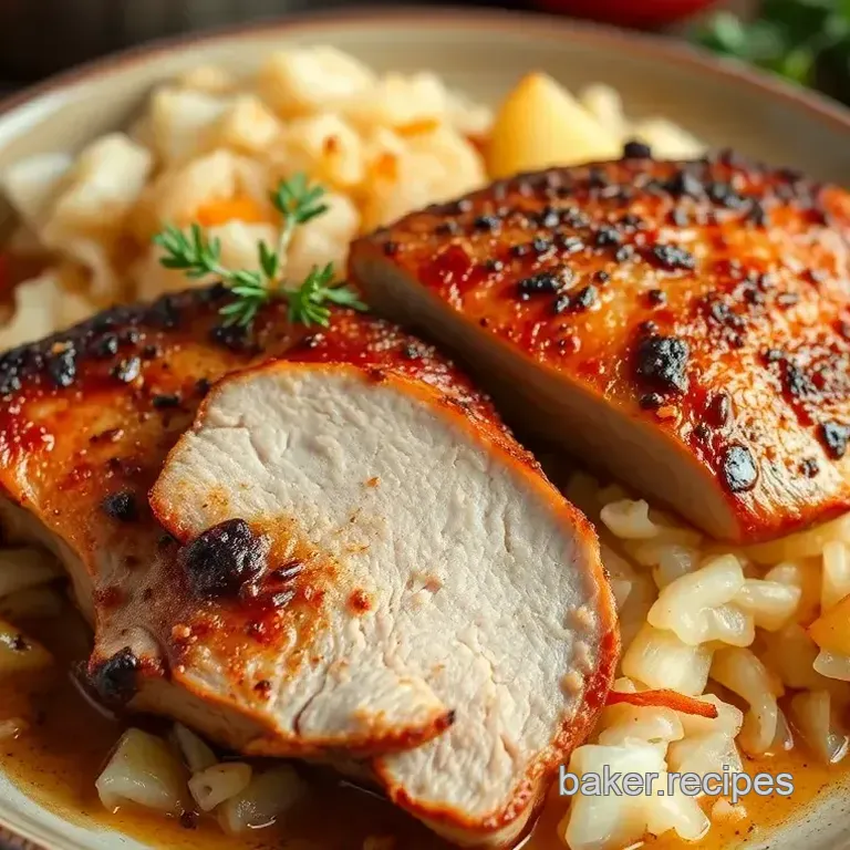 Crispy Duck Breast with Sauerkraut
