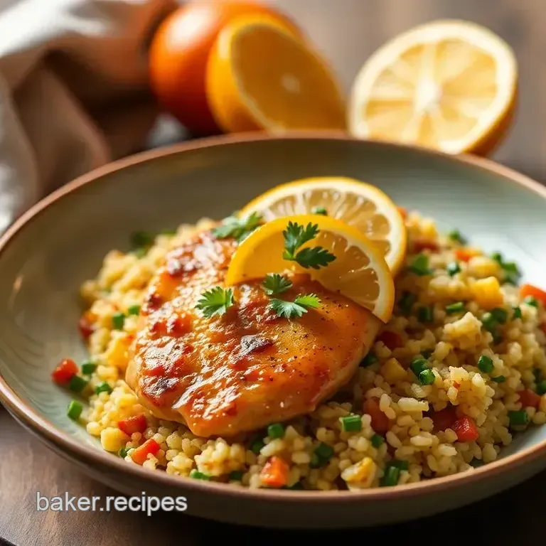 Citrus Chicken Quinoa Salad