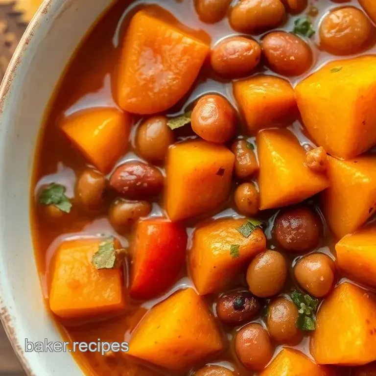 Cooked Spiced Squash Comforting Stew 45 Min