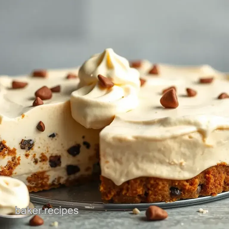 No-Bake Cookie Dough Ice Cream Pie