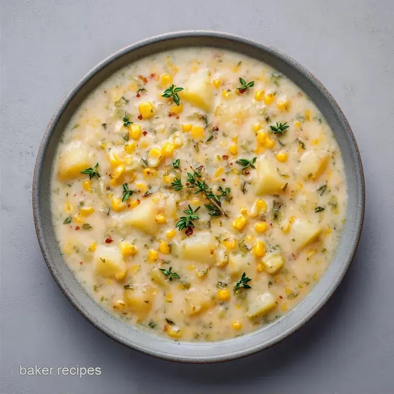 Corn Potato Chowder: Hearty and Creamy