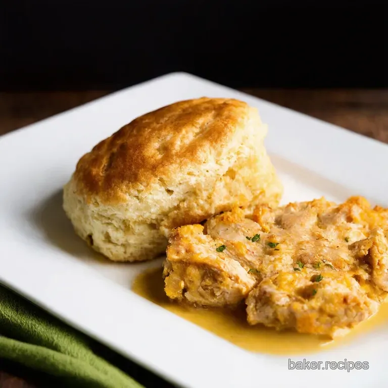 Cosy Kitchen Chicken and Biscuits