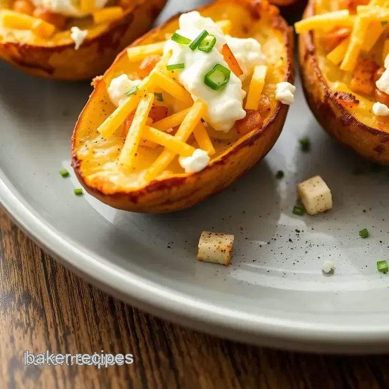 Cottage Cheese Recipe for Air Fryer Baked Potato Skins: the Ultimate Guide to Crispy Perfection! presentation