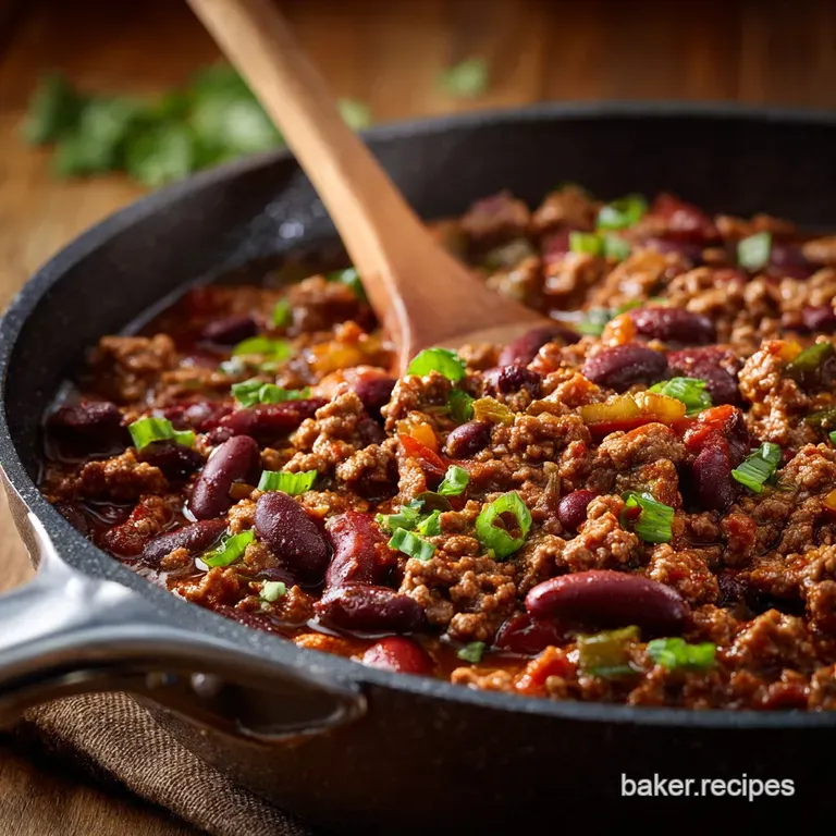 Cowboy Beef Mince and Bean Skillet The Ultimate OnePan Flavour Fix