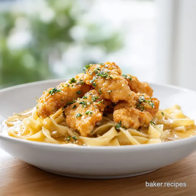Cowboy Butter Chicken Linguine: Zesty and Velvety