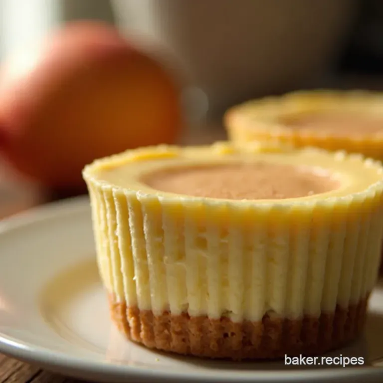 Cracking Good Mini Cheesecakes with Vanilla Wafer Crust presentation