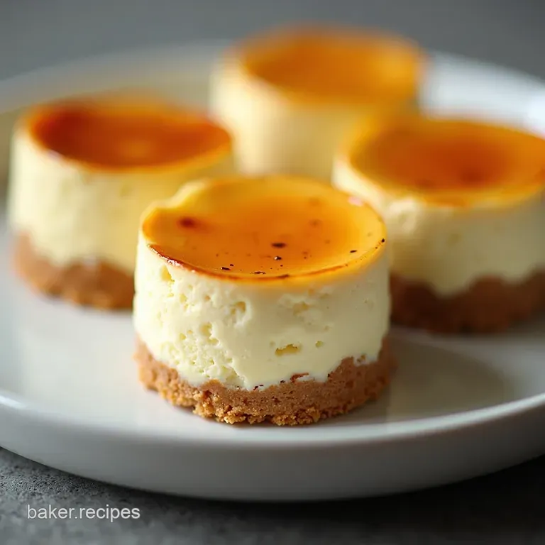 Cracking Good Mini Cheesecakes with Vanilla Wafer Crust