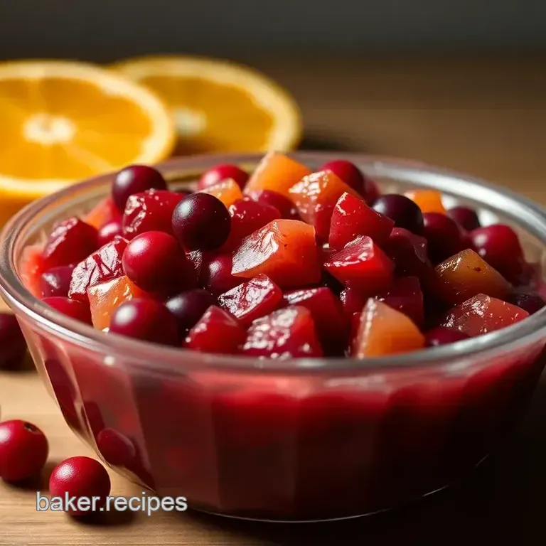 Cranberry and Orange Relish
