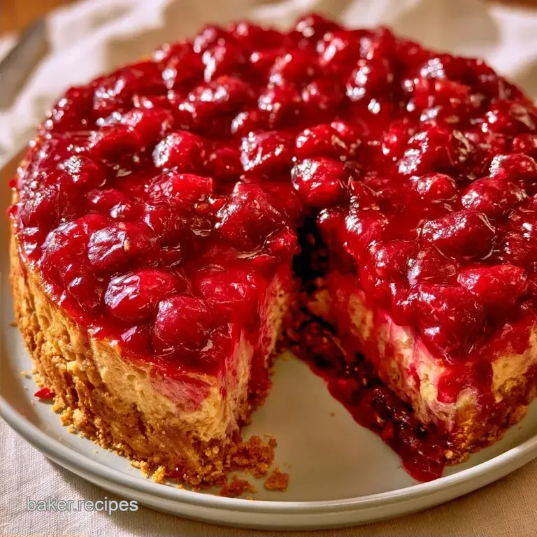 Old Fashioned Cranberry Chiffon Pie