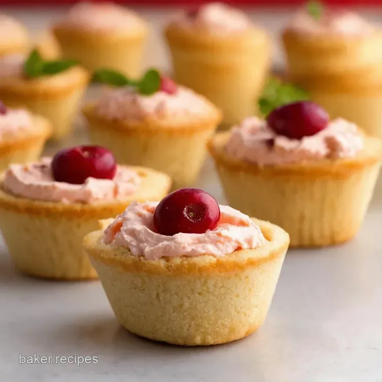 Cranberry Cream Cheese Bliss Bites presentation