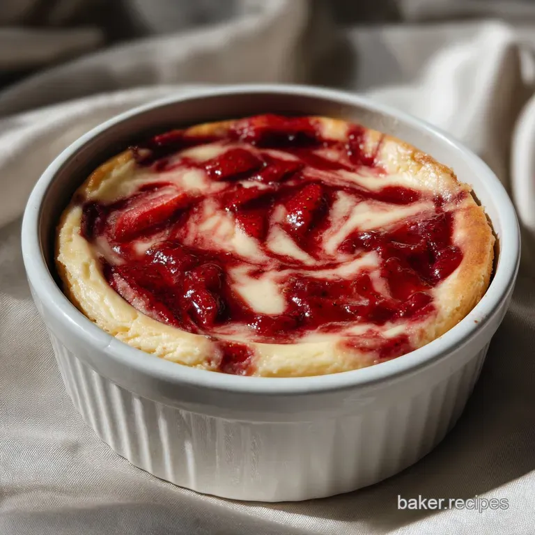 Strawberry Cheesecake: Ultimate No-Crack Bake