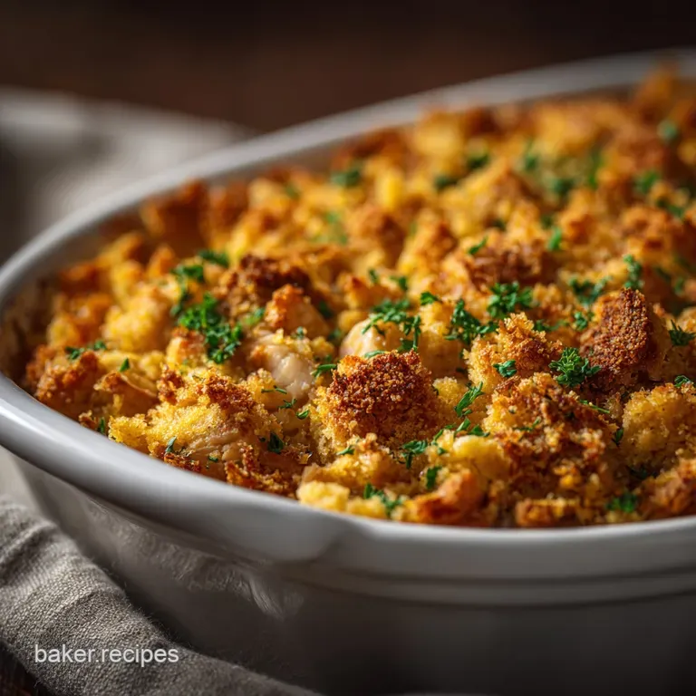 Turkey Casserole: the Great British Leek Cream Comfort Bake presentation