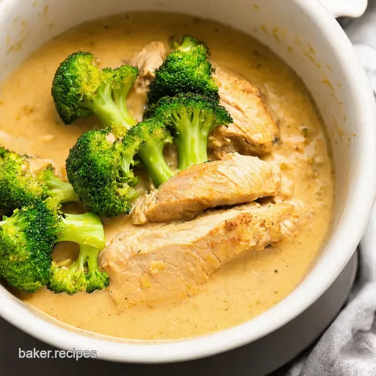 Creamy Chicken and Broccoli Bliss A Crockpot Classic