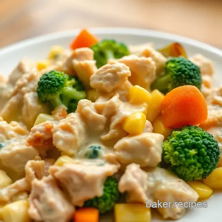 Creamy Chicken and Vegetable Casserole