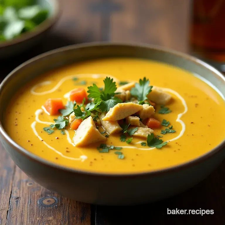 The Rajs Comfort Rich Creamy Chicken Mulligatawny Soup