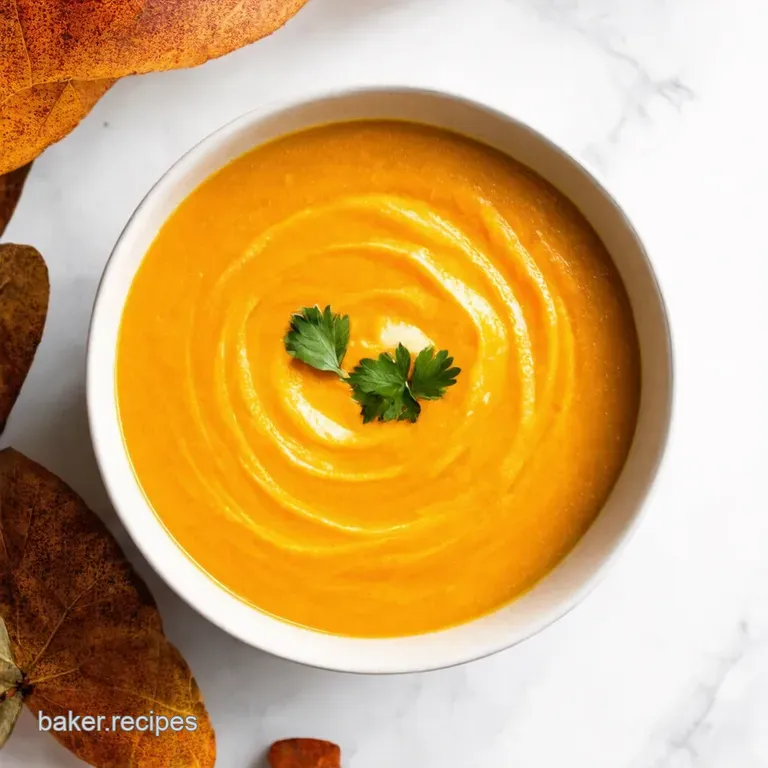 Creamy Crockpot Butternut Squash Soup