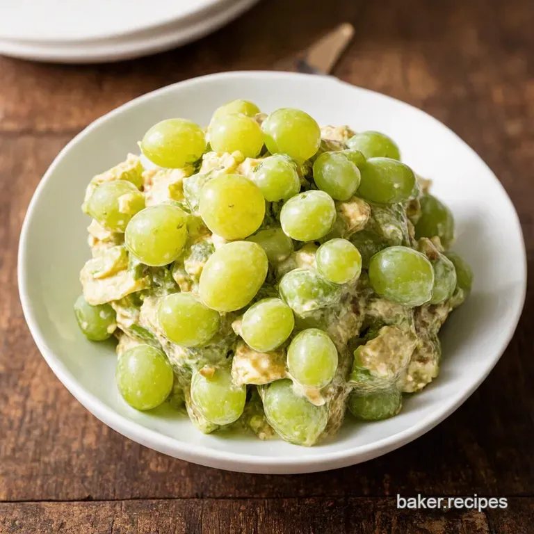 Creamy Dreamy Grape Salad