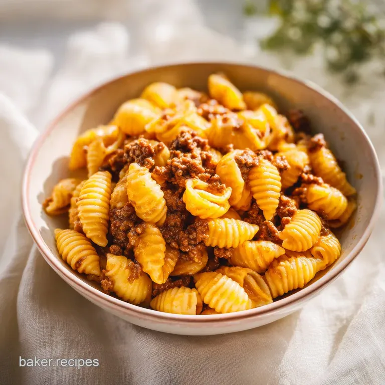 Creamy High Protein Beef Pasta: Cottage Cheese Base