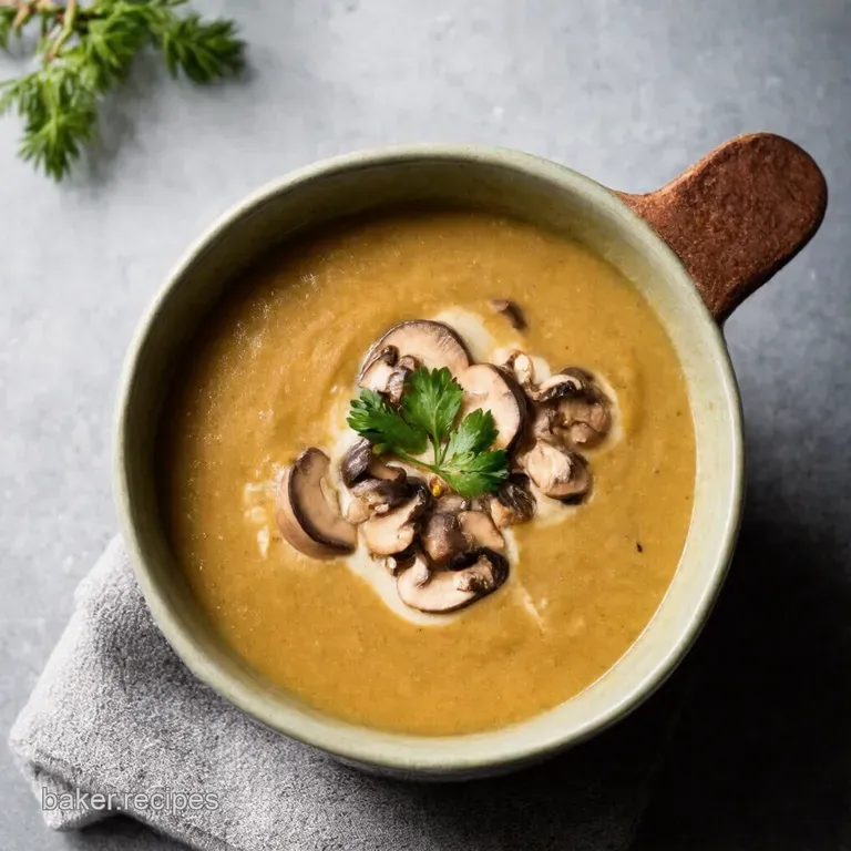 Creamy Mushroom Soup Recipe A Woodland Delight