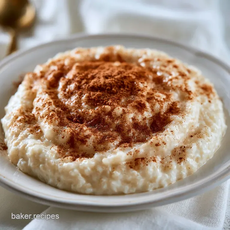 Rice Pudding: Creamy and Velvety