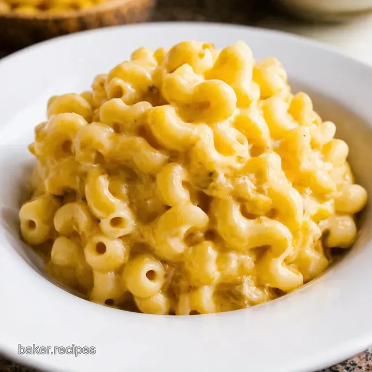Creamy Truffle Mac Cheese Elevated Comfort Food presentation