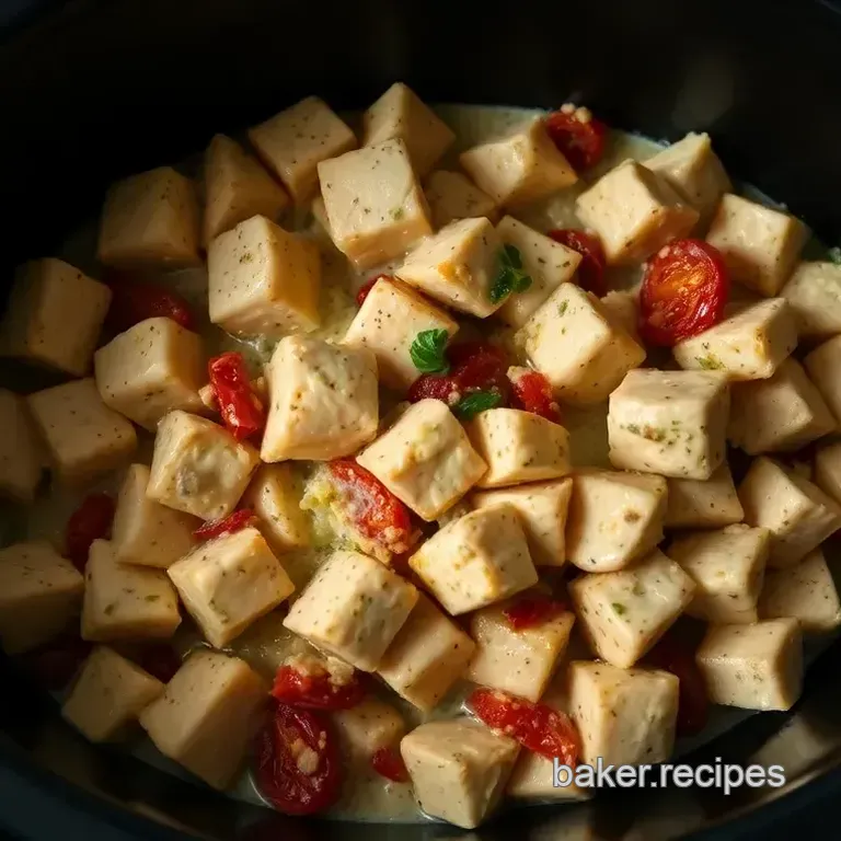 Creamy Tuscan Chicken Crock Pot