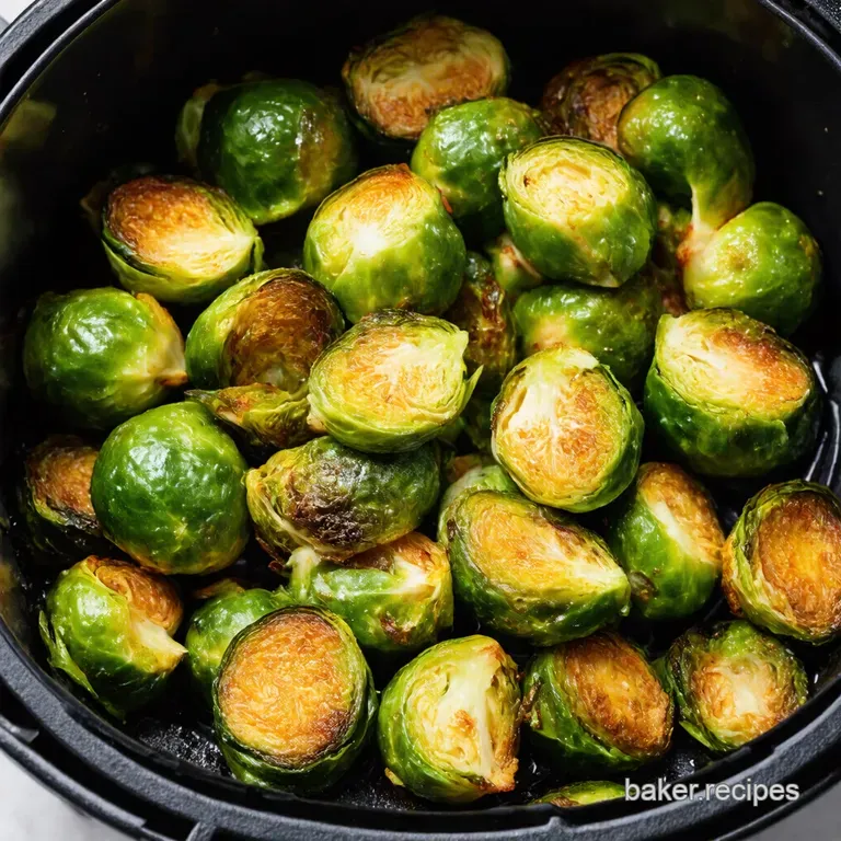 Crispy Air Fryer Brussels Sprouts
