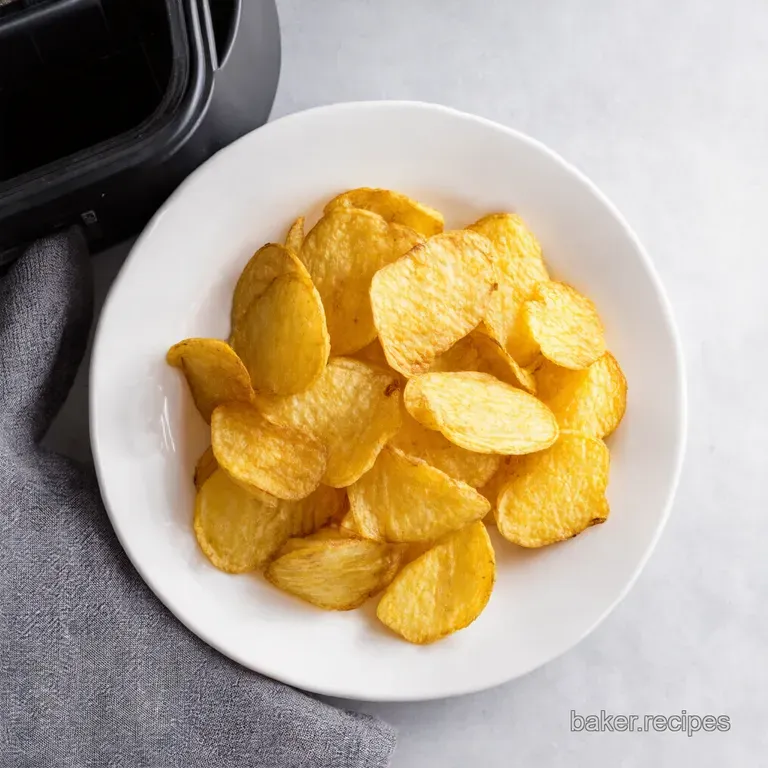 Crispy Air Fryer Potato Chips PubStyle Perfection at Home