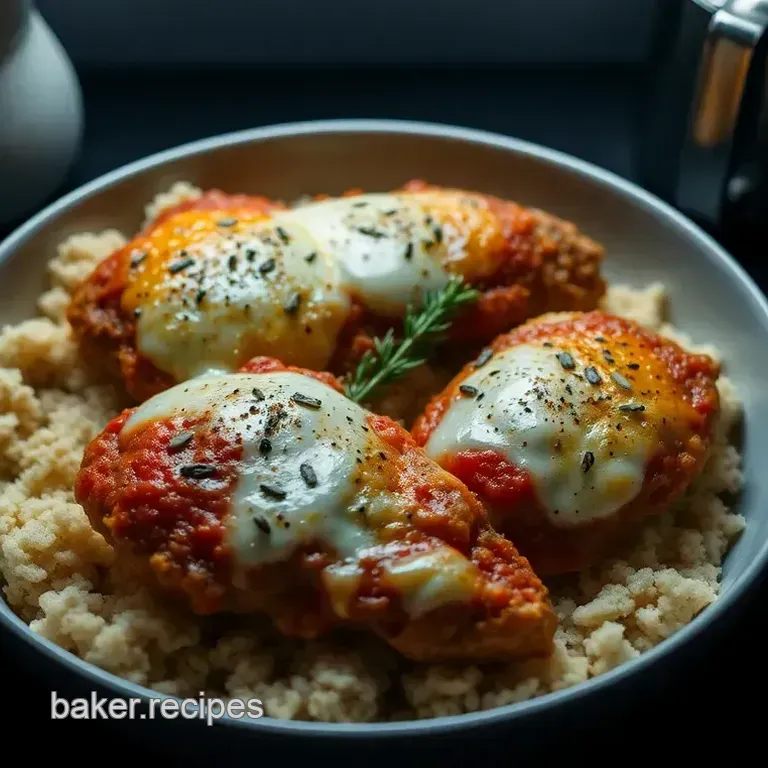 Crispy Baked Chicken Parmesan: A Cheesy Delight!