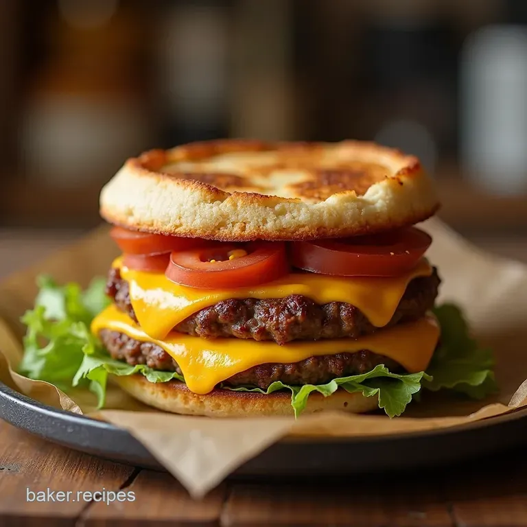The Nobun Required Crispy Cheeseburger Tortilla Melt presentation