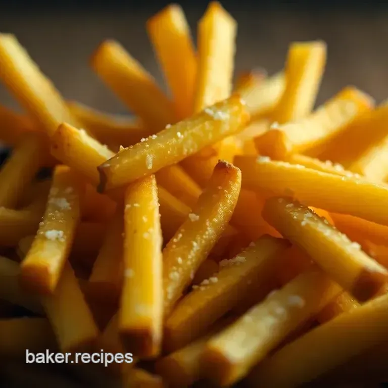 Crispy Homemade French Fries: A Classic Comfort Food