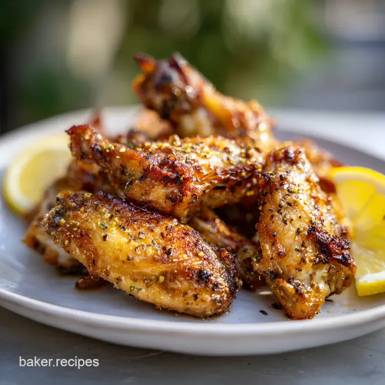 Lemon Pepper Wings Recipe: Shatter Crisp Skin