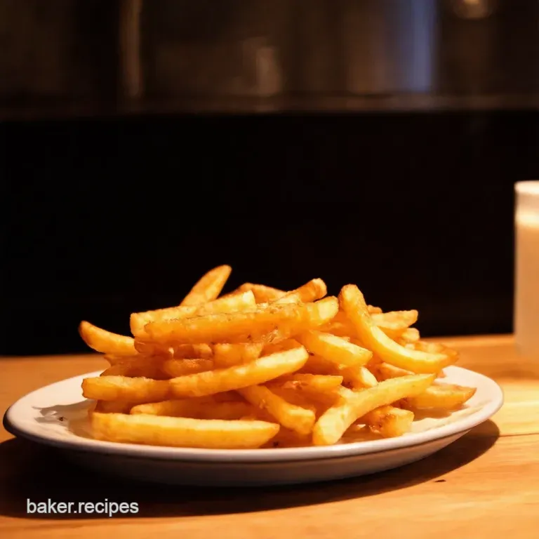 Crispy Pubstyle Fries the Doublefried Delight presentation