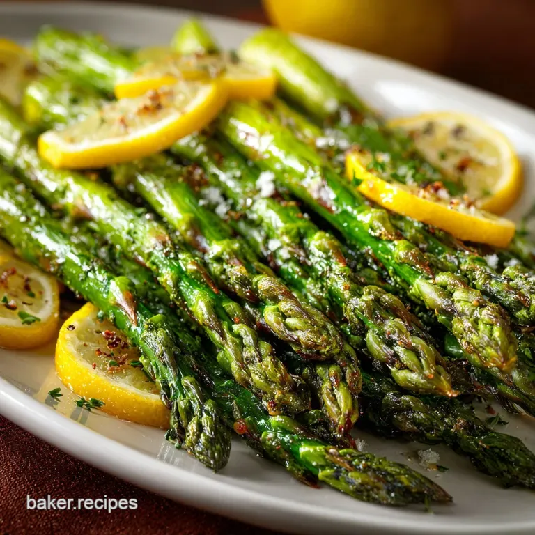 Sunshine Spears Perfectly Roasted Asparagus with Zesty Lemon