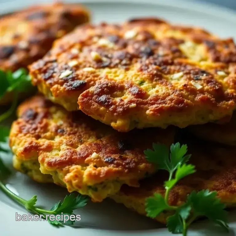 Crispy Savory Zucchini Fritters
