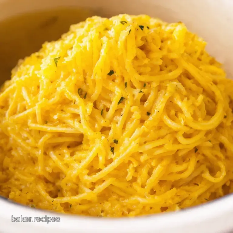Crock Pot Spaghetti Squash Effortless Pasta Night presentation