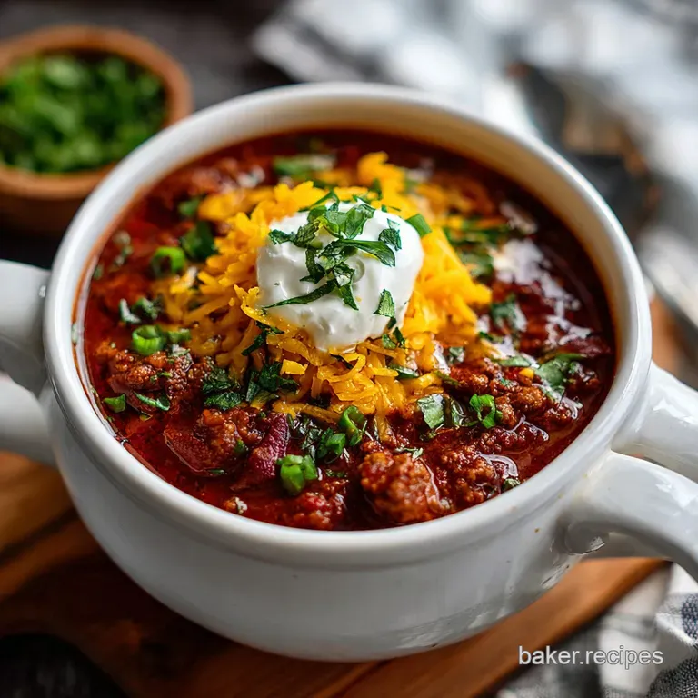 Crockpot Chili Recipe: Rich & Smoky