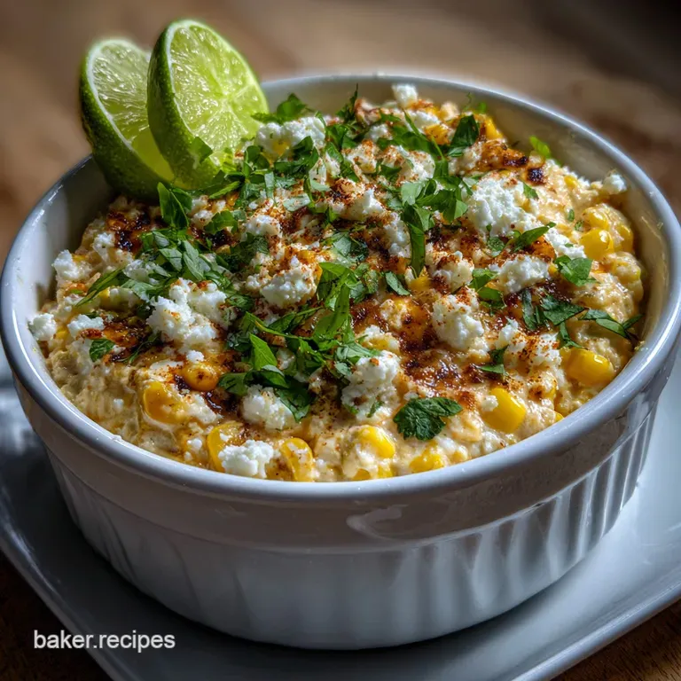 Crockpot Mexican Street Corn Dip: Ultimate Party Dip presentation