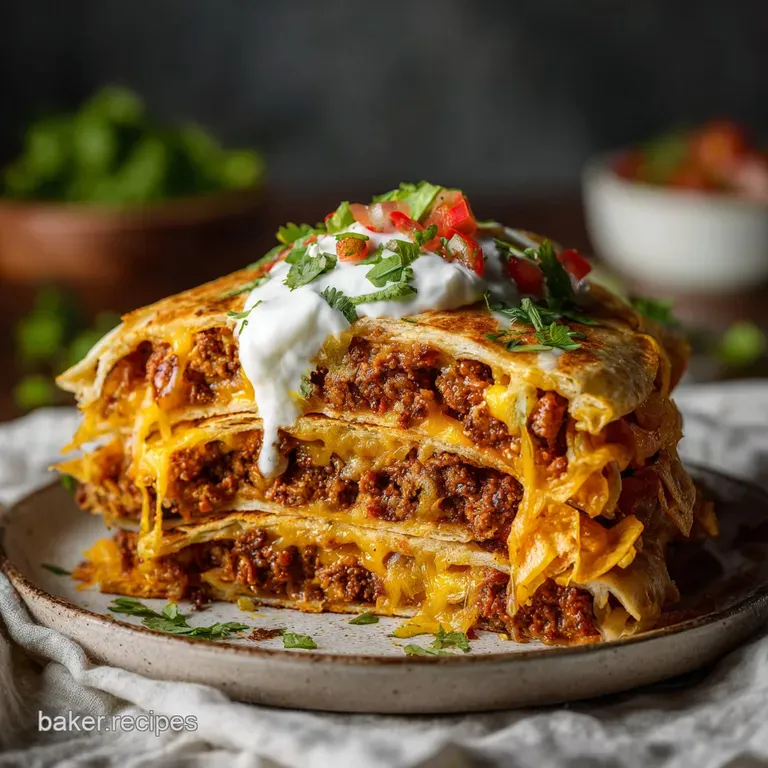 Crunchwrap Casserole: Tex-Mex Bake