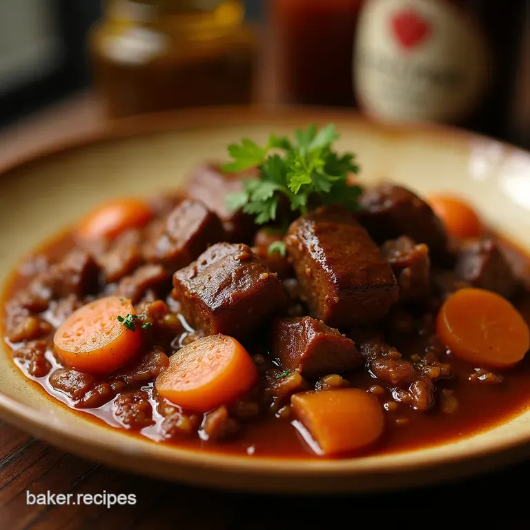 Havanas Heart Warmer Slowcooked Cuban Oxtail Stew Rabo Encendido presentation