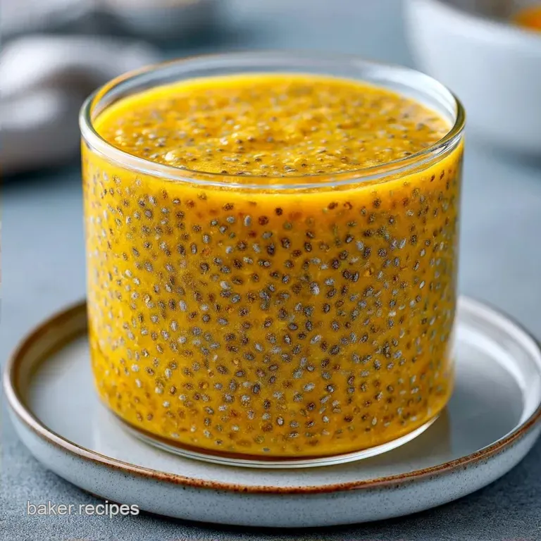 Savory Curry Chia Seed Breakfast Bowl