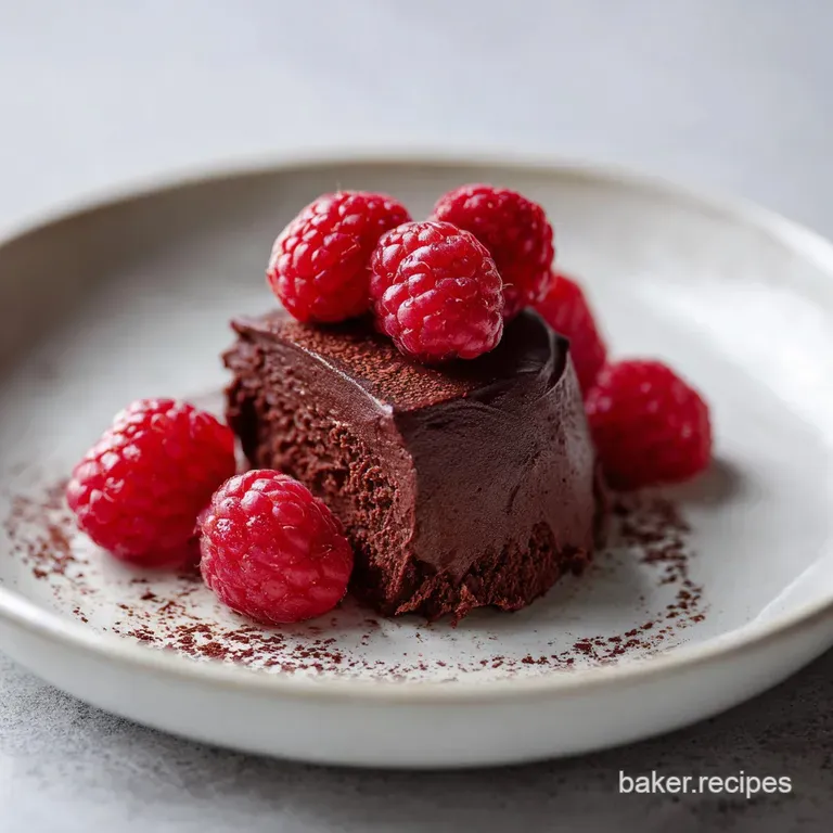 Dark Chocolate Raspberry Fudge Recipe