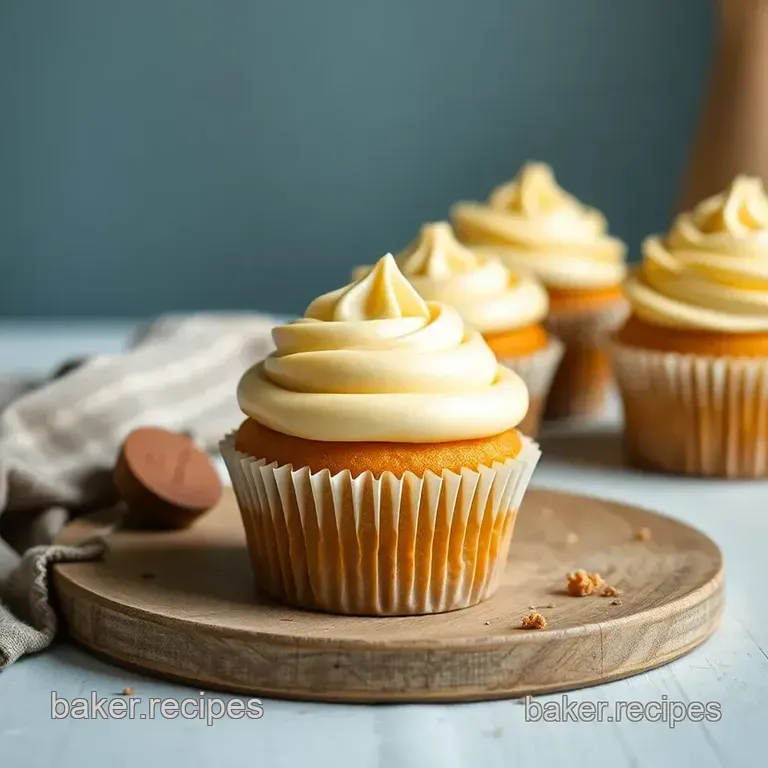 Decadent Butterscotch Bliss Cupcakes presentation