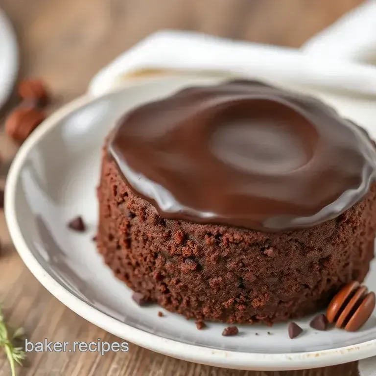 Decadent Chocolate Cake with Luscious Ganache